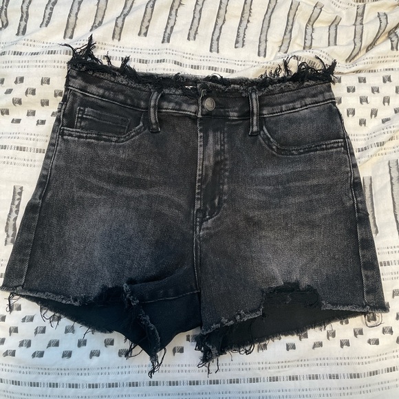 Altar'd State Pants - Altar’d State Black Jean Shorts